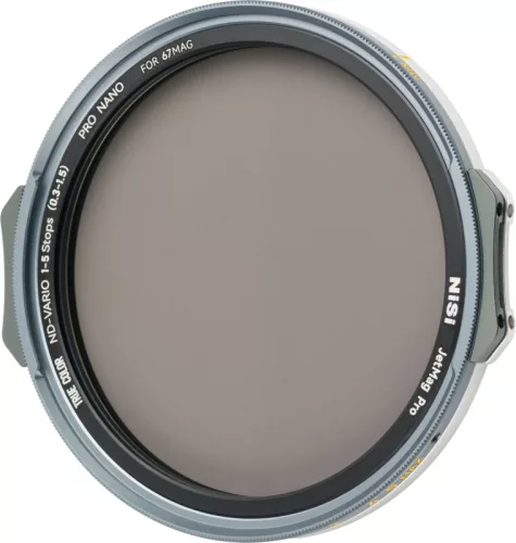 NiSi JetMag Pro 67mm True Color változtatható ND szűrő 1-5 fényérték (ND2-ND32) - fekete