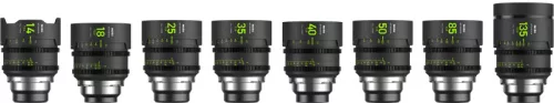 NiSi Cine Athena Prime Master filmes objektív szett (8 objektív, Drop-In szűrő nélkül) - Canon RF