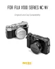 NiSi NC UV szűrő (ezüst) - Fujifilm X-100 sorozat
