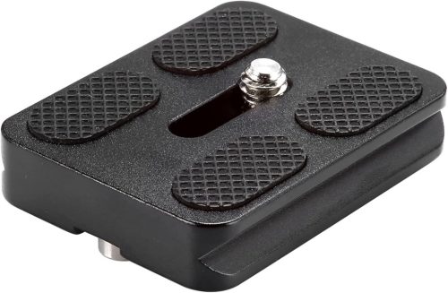 NEEWER U-50 Arca Univerzális Fotós Gyorscseretalp - Fém 1/4” Univerzális Lemez (Fekete)