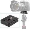 NEEWER U-50 Arca Univerzális Fotós Gyorscseretalp - Fém 1/4” Univerzális Lemez (Fekete)