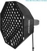 NEEWER 80cm Octagon Bowens Softbox + Rács (Nyolcszög Stúdió-Világítás)