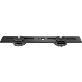   NEEWER Kettős Kamera 1/4" Tartó Állványtartó konzol (20cm Dual Bracket Mount)