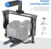 NEEWER Univerzális Kamera Videó Ketrec / Alumínium Rig Cage (Kék)