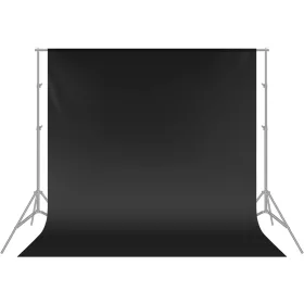   NEEWER 1,8 x 2,8 m Professzionális Fotóstúdió Háttér (Fekete)