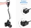NEEWER Canon E-TTL E-TTL II Vaku vezérlő Speedlite Kábel (300cm)