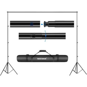 NEEWER Fotós Háttér Tartó Rendszer (2,6 x 3m)