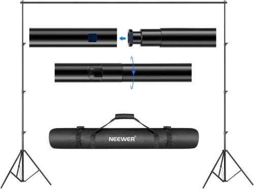 NEEWER Fotós Háttér Tartó Rendszer (2,6 x 3m)