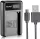 NEEWER Sony NP-F550/ F750/ F960/F970 NP-FM50/FM70/FM90 Akkumulátor USB-Töltő