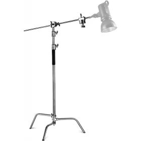   NEEWER 320cm C-Stand Acél Fotóállvány - Vaku & LED Lámpa-Tartó Kamera Stúdió-Állvány