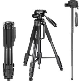   NEEWER Alumínium Fényképezőgép Állvány / Tripod / Monopod (Fekete)