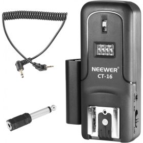   NEEWER CT-16 Stúdió-vaku Rádiós kioldó Vevő-egység - Stúdió távkioldó