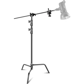   NEEWER 305cm C-Stand Acél Fotóállvány - Vaku & LED Lámpa-Tartó Kamera Stúdió-Állvány