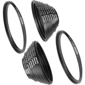   NEEWER Objektív Adapter Szűrő Gyűrű Szett -Filter Menetbővítő & Menetszűkítő Kit (18db)