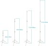 NEEWER 2in1 Fotós Boom S-Stand Stúdióállvány (123-385cm)