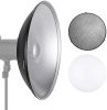 NEEWER Fotóstúdió Beauty Dish -Stúdió & Rendszer-vaku Bowens Reflector Tálca