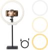NEEWER H-15B 25cm LED Körfény - Asztali 3200-5500K Körlámpa Ringlight