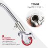 NEEWER Professzionális Állvány Görgős Kit - 75mm (3db) -Ezüst