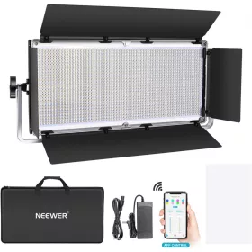   NEEWER SNL-1920 Smart Fotós LED Lámpa - 3200-5600K 75W Videólámpa