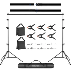 NEEWER Állítható Háttér Állvány Kit (2,6 x 3m)