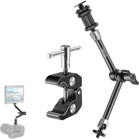 NEEWER Szuper Rögzítő Bilincs + 28cm Magic Arm
