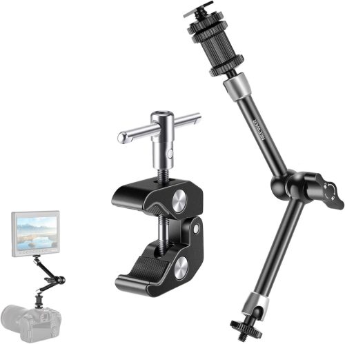 NEEWER Szuper Rögzítő Bilincs + 28cm Magic Arm