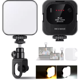   NEEWER PL81 Fotó Videó LED -450LM 2500-9999K 3000mAh Lámpa