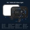 NEEWER RGB LED Videofény Panel -60W 46cm 2500-8500K CRI97+ 2.4Ghz Színes LED Light