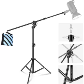 NEEWER 2in1 Fotós Bood Stúdió-állvány (295cm)