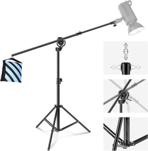 NEEWER 2in1 Fotós Bood Stúdió-állvány (295cm)