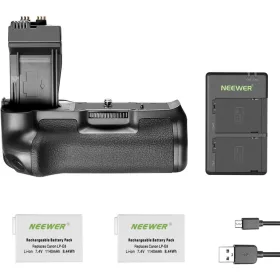   NEEWER Canon EOS 550D 600D 650D 700D Portrémarkolat & LP-E8 USB Dupla-tőltő Kit