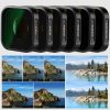 NEEWER GoPro Hero 9/ 10/ 11 6in1 ND (CPL ND8 ND16 ND32 ND64 ND1000) ND-szűrő Filter (6db) -GoPro Hero 11 10 9 Szűrő Kit