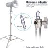 NEEWER Stúdióállvány (3db) -Rozsdamentes Acél (99-290cm)