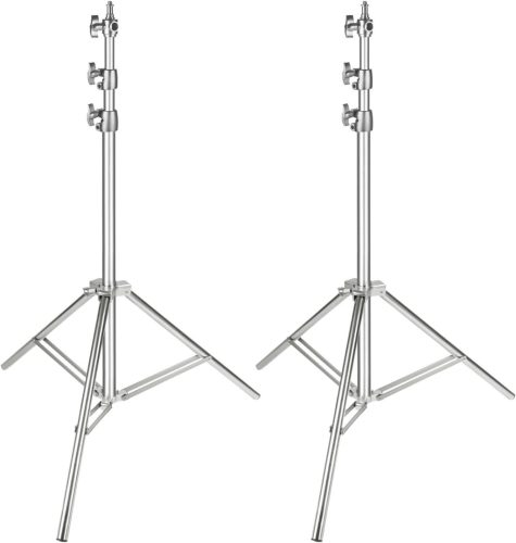 NEEWER Stúdióállvány (2db) -Rozsdamentes Acél (75-220cm)