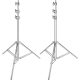NEEWER Stúdióállvány (2db) -Rozsdamentes Acél (75-220cm)