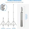 NEEWER Stúdióállvány (2db) -Rozsdamentes Acél (75-220cm)
