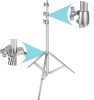 NEEWER Stúdióállvány (2db) -Rozsdamentes Acél (75-220cm)