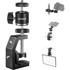   NEEWER Multifunkciós Super-Clamp Gömbfej 1/4" Rögzítő