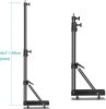 NEEWER Fali Stúdió-tartó Állvány -Boom Kar -Teleszkópos 169cm (Fekete)