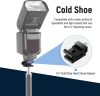 NEEWER 8in1 Vakupapucs-1/4" (4db) & Vaku-tartó Cold-Shoe-Állvány-1/4" (4db) Átalakító Stúdió-adapter Kit
