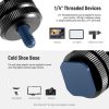 NEEWER 8in1 Vakupapucs-1/4" (4db) & Vaku-tartó Cold-Shoe-Állvány-1/4" (4db) Átalakító Stúdió-adapter Kit