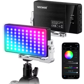   NEEWER SL90 RGB Videólámpa - 12W 2500-10000K - zenei szinkron