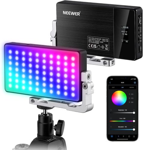 NEEWER SL90 RGB Videólámpa - 12W 2500-10000K - zenei szinkron