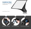 NEEWER Rendszervaku Diffúzor -Flash Light Softbox / Vaku Softbox (27,9x20,3cm)