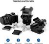 NEEWER 8in1 Vakupapucs-Adapter -Vaku-tartó Cold-Shoe & Csavar & Takaró Kit (8db)