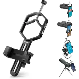   NEEWER Mobil-Távcső-rögzítő Átalakító -Okostelefontartó Mono-Binocular Mikroszkóp tartó (Nagy)