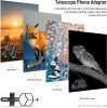 NEEWER Mobil-Távcső-rögzítő Átalakító -Okostelefontartó Mono-Binocular Mikroszkóp tartó (Nagy)
