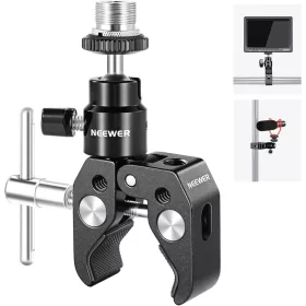   NEEWER Crab Clamp Articulated Mini Gömbfej -Fotós Szuper Bilincs (ST48)