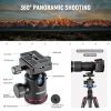 NEEWER N55C Carbon Fiber Kamera Utazó-állvány / Szénszálas Tripod (195cm)