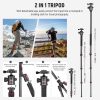 NEEWER N55C Carbon Fiber Kamera Utazó-állvány / Szénszálas Tripod (195cm)